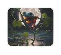 Tapis De Souris De Jeu Rainette Doux avec Bord Cousu Tapis De Bureau, pour Ordinateur, Jeux, Maison, 25x30cm