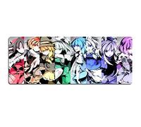 Tapis De Souris De Jeu Rapide De Projet De Projet De l'est, 900X400Mm Mousepad, Étendu XXL Grand Tapis De Souris avec La Base 3Mm-Épaisse, pour des Cahiers, Pc