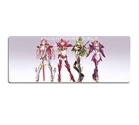 Tapis De Souris De Jeu Rebel Lulu Speed | Tapis De Souris XXL | 800 X 300Mm Grand Format |Base De 2Mm D'Épaisseur | Précision Et Vitesse Parfaites, B