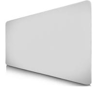 Tapis De Souris De Jeu - Taille Xxl - 900 X 400 Mm - Bords Sans Franges - Antidérapant - Surface Spéciale Améliore La Vitesse - Blan