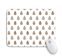 Tapis De Souris De Jeu Toilettes Poo Dessin Animé Doodle Bain Salle De Bain Personnage Merde Tapis Souris Moderne Bureau Tapis Souris, Pour Ordinateur, Jeux, 25 x 30cm