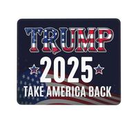 Tapis De Souris De Jeu Trump 2025 : Reprenez L'Amérique en Main Tapis De Souris Carré Doux Tapis Souris, pour Maison, Jeux, 25x30cm