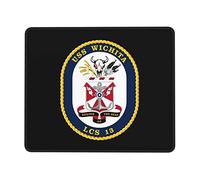 Tapis De Souris De Jeu, USS Wichita LCS Tapis Souris Confort Tapis De Souris Antidérapante Tapis De Souris Gamer pour Ordinateur Bureau 25X30Cm