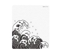 Tapis de Souris de Jeu X-Raypad Aqua Control Plus AC+ Wave, Ultra-Haute précision avec Une Vitesse et Une capacité de contrôle parfaites, conçu pour Les Joueurs Fps avec de Faibles exigences en DPI