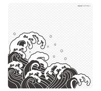 Tapis de Souris de Jeu X-Raypad Aqua Control Plus AC+ Wave, Ultra-Haute précision avec Une Vitesse et Une capacité de contrôle parfaites, conçu pour Les Joueurs Fps avec de Faibles exigences en DPI