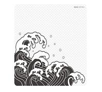 Tapis de Souris de Jeu X-Raypad Aqua Control Plus AC+ Wave, Ultra-Haute précision avec Une Vitesse et Une capacité de contrôle parfaites, conçu pour Les Joueurs Fps avec de Faibles exigences en DPI