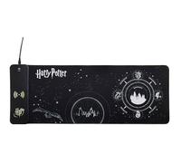 Tapis de Souris de Jeu XL - NUMSKULL - Harry Potter - Chargeur sans Fil 15W - LED RVB - Antidérapant