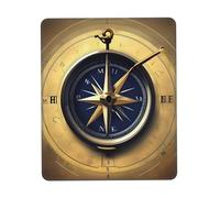 Tapis de souris de navigation Law of The Compass - Tapis de souris pour ordinateur, glisse facile, durable, portable, bureau et maison, plusieurs tailles