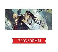 Tapis De Souris De Style Chinois 700X300Mm Mouse Pad, Extended XXL Grand Tapis De Souris De Jeu Professionnel avec Base De 3Mm D'Épaisseur, pour Ordinateurs Portables, Pc, K