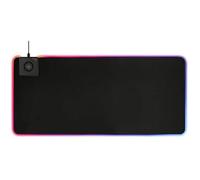 Tapis de Souris - DELTACO GAMING - GAM-092 - Chargeur Induction - RGB - Noir