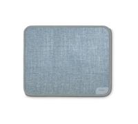 Hama Tapis de souris Design Gris — Contrôle fluide, Précision au point près, Bord cousu