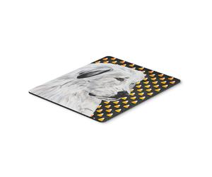 Tapis de souris/dessous de plat/manique d'Halloween Caroline's Treasures Great Pyrenees Candy Corn (SC9666MP)