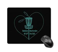Tapis De Souris Disc Golf Icon Basket Accessoires De Jeu Imperméable Tapis Souris Résistant Aux Eclaboussures sous-Main pour Gaming Bureau Ordinateur M