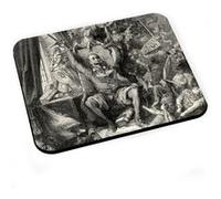 Tapis de souris Don quichotte illustration gustave dore roman gravure G