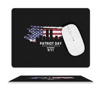 Tapis De Souris D'Ordinateur 911 Souviens-Toi, N'Oublie Jamais Optimisé Tapis Souris Résistant À Usure Souris De Bureau pour Professionnels Pc Ordinateur 25X30Cm
