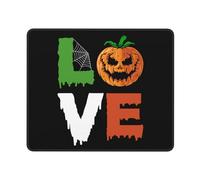 Tapis De Souris D'Ordinateur, Joyeux Halloween Mon Amour Tapis De Souris Gamer Durable Tapis De Gaming Antidérapante Souris De Gaming pour Joueurs Professionnels Souris 25X30Cm