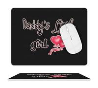 Tapis De Souris D'Ordinateur La Petite Fille À Papa Confort Tapis Souris Moderne Souris De Gaming pour Jeux Professionnels Pc 25X30Cm