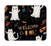 Tapis De Souris D'Ordinateur Les Mots des sont Les Bienvenus Bords Cousus Tapis Souris Stable Gaming Mousepad pour Ordinateur Jeux Pc 25X30Cm