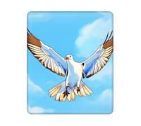 Tapis De Souris D'Ordinateur, Mouettes en Vol Mouse Pad Antidérapante Tapis Souris Résistant À Usure Souris De Bureau pour Ordinateur Joueurs Professionnels 25X30Cm