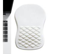 Tapis De Souris D'ordinateur - Tapis De Bureau Ergonomique en Mousse À Mémoire De Forme Antidérapante, Coussin De Support De Repose-Poignet, en Tissu À Glissement Précis | Soulagement De Bras