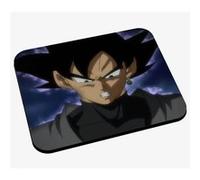 Tapis de souris Dragon ball super black goku aura bleue anime manga japon G