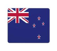 Tapis De Souris Drapeau De La Nouvelle-Zélande Imprimé Tapis De Bureau Étanche Tapis De Souris Gaming Avec Base En Caoutchouc Mousepad De Bureau Pour Bureau Ordinateur Pc 25X30Cm