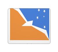 Tapis De Souris Drapeau De La Province De Terre De Feu Argentine Imprimer Mousepad De Bureau Durable Souris Tapis Anti-Dérapant sous-Main pour Clavier Et Souris pour Gaming Pc Souris 25X30Cm