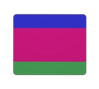 Tapis De Souris Drapeau De La République Populaire du Kouban Mouse Pad Moderne sous-Main pour Clavier Et Souris avec Base en Caoutchouc Accessoires De Jeu Mac Et Pc pour Pc Gaming Clavier