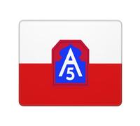 Tapis De Souris Drapeau De L'Armée Américaine du Nord Mousepad Améliore La Précision Et La Vitesse Souris Tapis Durable Tapis De Bureau pour Pc Ordinateur Gaming 25X30Cm
