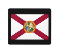 Tapis De Souris Drapeau De L'État De Floride 25X30Cm Douce Tapis De Souris Gaming Durable Tapis pour Maison Études