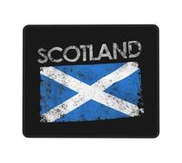 Tapis De Souris, Drapeau Écossais Rétro À Gratter - Pride Tapis Souris Durable Tapis De Gaming Stable Gaming Mousepad pour Pc Joueurs Professionnels 25X30Cm