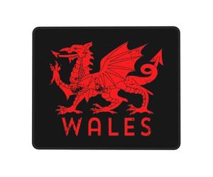 Tapis De Souris Drapeau Gallois - Rugby - Dragon Rouge du Pays De Galles Mouse Pad Portable sous-Main Imperméable Mousepad pour Gaming Travail Jeu XL