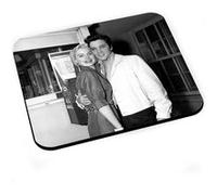 Tapis de souris Elvis presley the king anita wood rock n roll vintage photo G