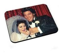 Tapis de souris Elvis presley the king marriage las vegas 1967 rock n roll G