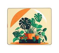 Tapis de souris en bambou avec dos de tortue de dessin animé, 7 x 21,8 cm, multi-code
