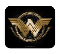 Tapis de souris en caoutchouc fin avec logo Wonder Woman Golden Lasso