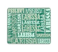 Tapis de souris en caoutchouc vert pour apprendre à jouer, tapis de souris pour bureau, maison, dortoir, salle de jeux, salon, cadeaux pour lui, elle, 30 x 24,9 cm