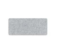Tapis de souris en feutre de grande taille, tapis de souris de jeu, tapis de protection antidérapant for ordinateur de bureau, clavier, grand tapis de souris antidérapant(Gray,100X50cm)