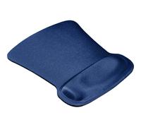 Tapis de souris en gel Ergoprene avec repose-poignet - Bleu