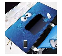 Tapis De Souris en Peluche Monstre 900X400Mm, Tapis De Souris Speed Gaming, Grand Tapis De Souris Grand Format XXL avec Base De 3 Mm D'Épaisseur, pour Ordinateurs Portables, Pc