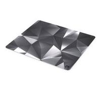 Endorfy Tapis de souris Crystal Black L – 450×400 mm, base caoutchouc antidérapante, bord imprimé