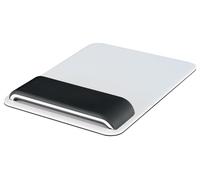 Tapis De Souris Ergo WOW Avec Repose-Poignet Réglable, Noir / Blanc - 65170095
