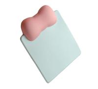 Tapis de souris ergonomique avec poignet en silicone souple et mousse à mémoire de forme pour bureau ou tapis de souris de jeu en silicone poignet repos
