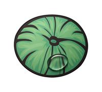 Tapis de souris ergonomique, contrôle précis, surface lisse en Lycra, conception ergonomique, prévention du syndrome du canal carpien, pour le