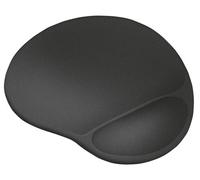 Tapis de souris ergonomique extra-large Trust avec repose-poignet en gel souple Noir