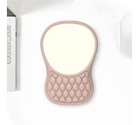 Tapis de Souris, Ergonomique Gamer avec Repose Poignet en Gel, Portable, Parfait pour Ordinateur, Bureau, Travail(Deep Pink,1pc)