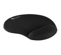 GeneralKeys : Tapis de souris ergonomique haut de gamme avec support gel au poignet, noir