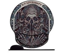 Tapis de Souris Ergonomique - Tapis de Souris Gamer avec Repose Poignet en Gel, avec Repose-Poignet Gaming Mouse Pad pour Ordinateur et Ordinateur Portable Monster Cthulhu Mural Art