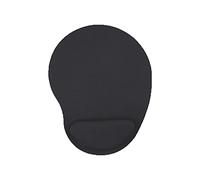 Tapis de Souris Ergonomique - Tapis de Souris Gamer avec Repose Poignet en Gel, Confort avec Repose-Poignet Gaming Mouse Pad pour Ordinateur et Ordinateur Portable (Noir)