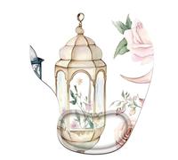 Tapis de Souris Ergonomique, Tapis de Souris Gaming avec Repose-Poignet en Mousse à Mémoire de Forme, Non-slip Surface, Mouse Mat avec Base en PU Antidérapant pour Bureau (Blanc & Rose, 23*19cm) 6H-78